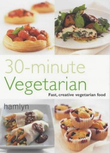 30 MINUTE VEGETARIAN cookbook cover