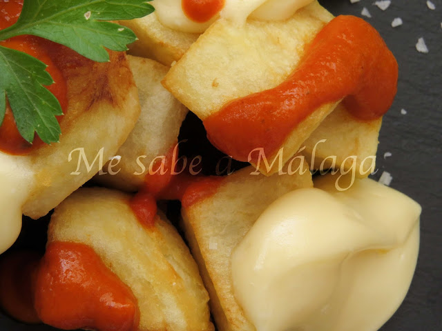 receta de patatas bravas