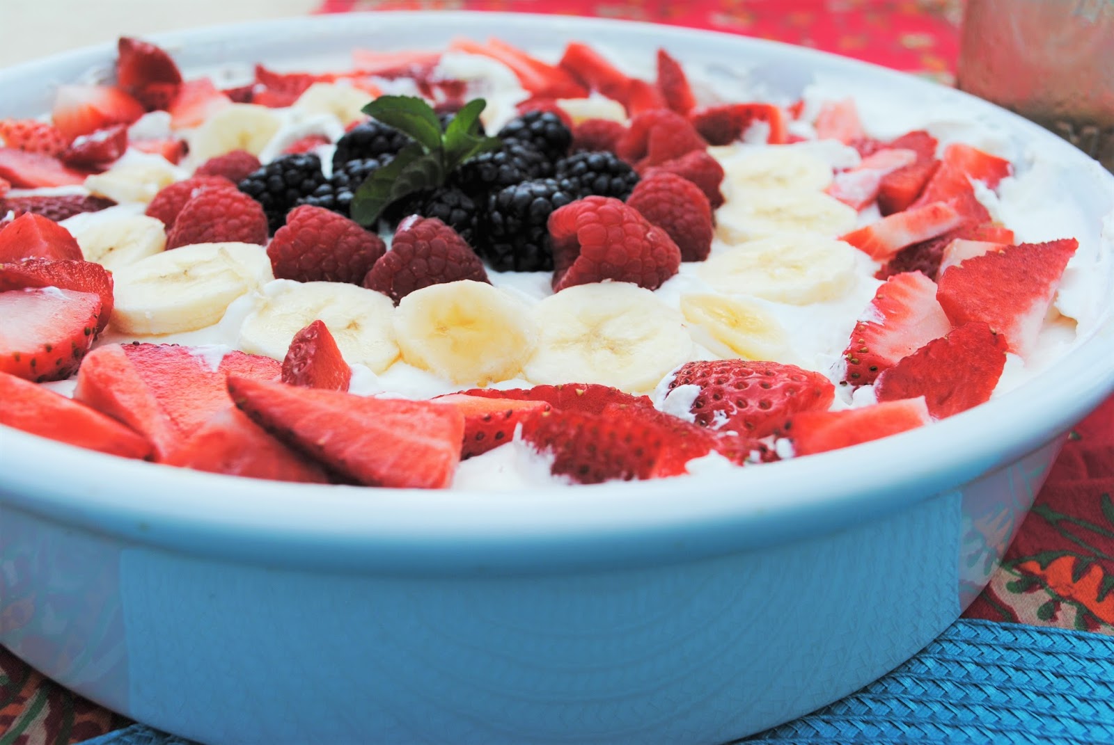 Chocolate Brownie Fruit Tart EASY PEASY Karins Kottage