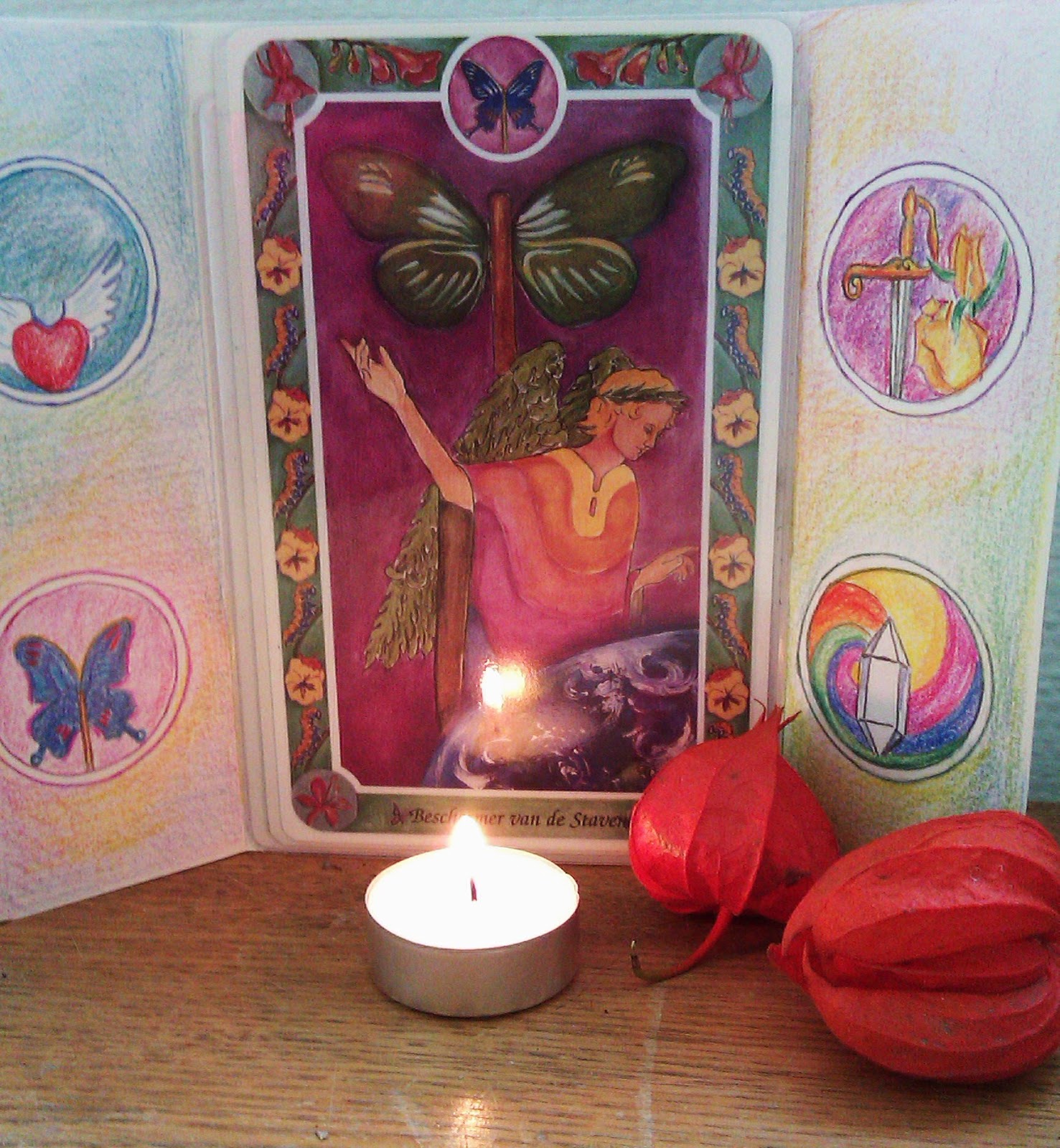 een altaar op maat herfst met de tarot een altaar op maat herfst met de tarot