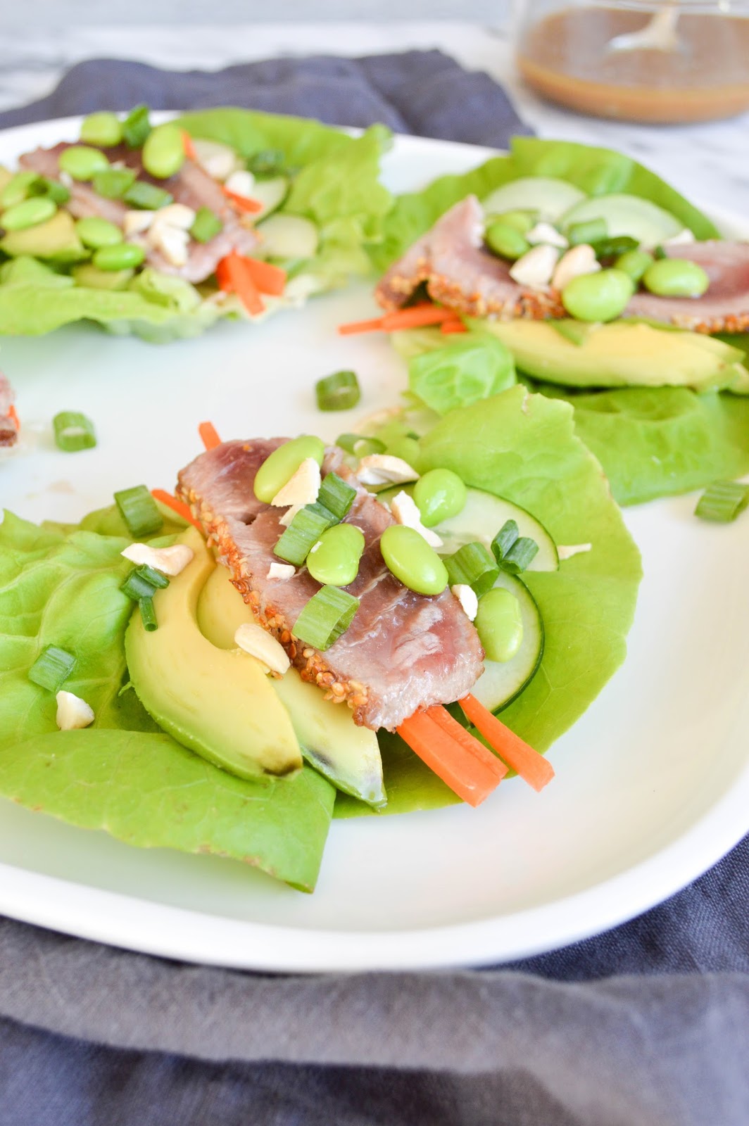 Hot Dog It's a Food Blog Ahi Tuna Lettuce Cups