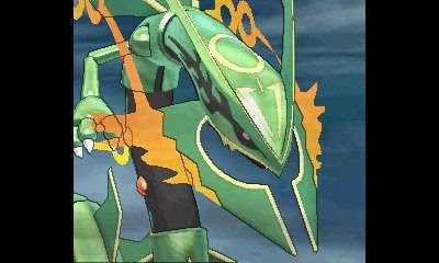 Mega evolução de Rayquaza, revelada