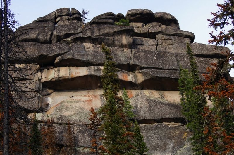 Hidden and little known places: Gornaya Shoria megaliths,southern Siberia, Russia.