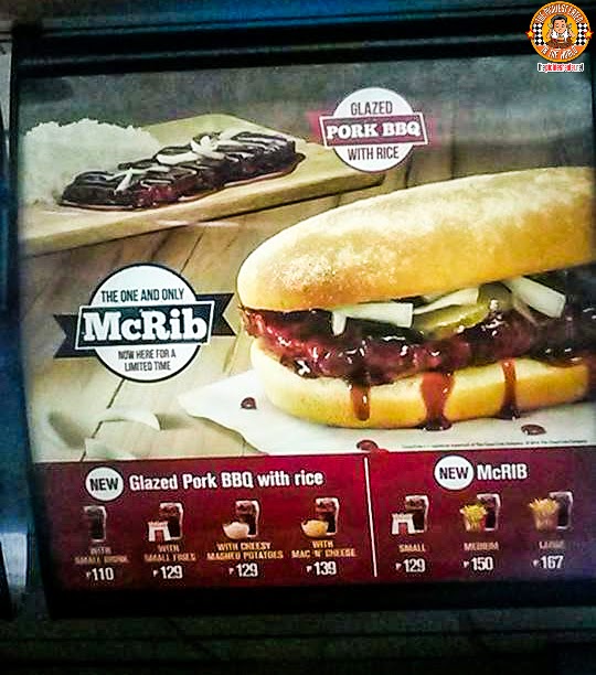 THE PICKIEST EATER IN THE WORLD MCDONALD'S MCRIB IS NOW IN THE