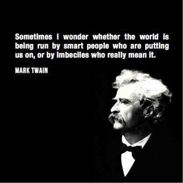 Mark Twain on NYS Government