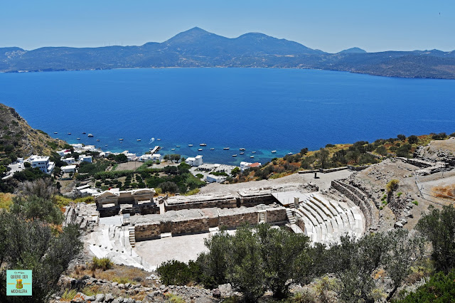 Anfiteatro romano, isla de Milos (Grecia)