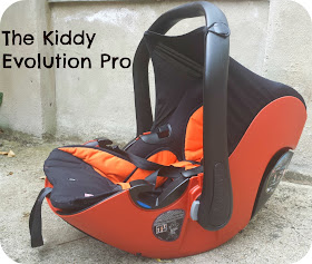 Kiddy Evolution Pro, newborn carseat review