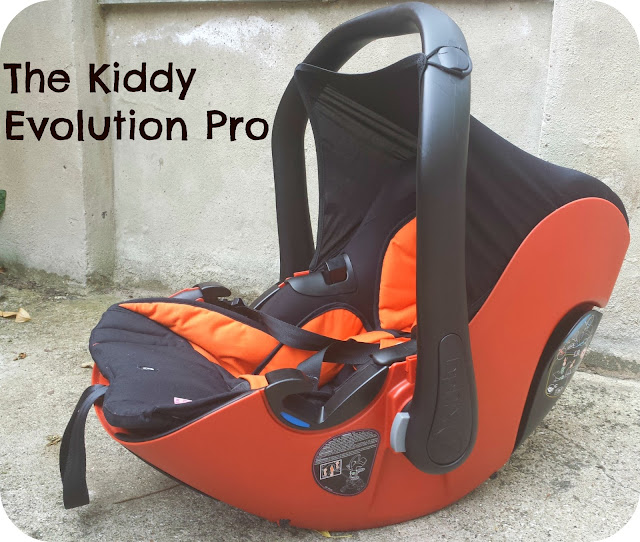 Kiddy Evolution Pro, newborn carseat review