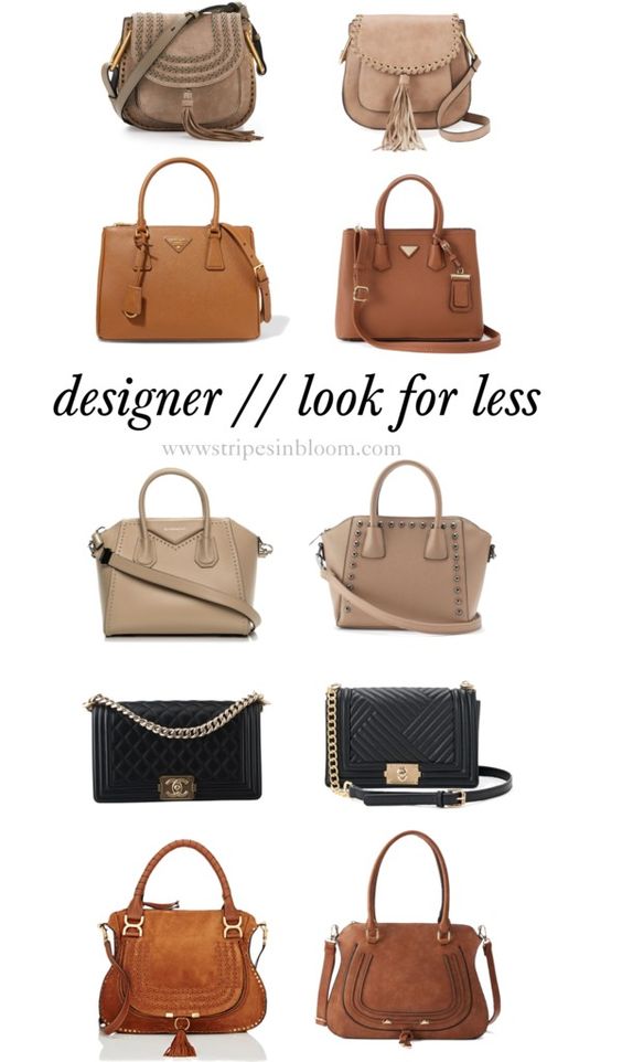 .designer look for less // handbags. - Stripes in Bloom