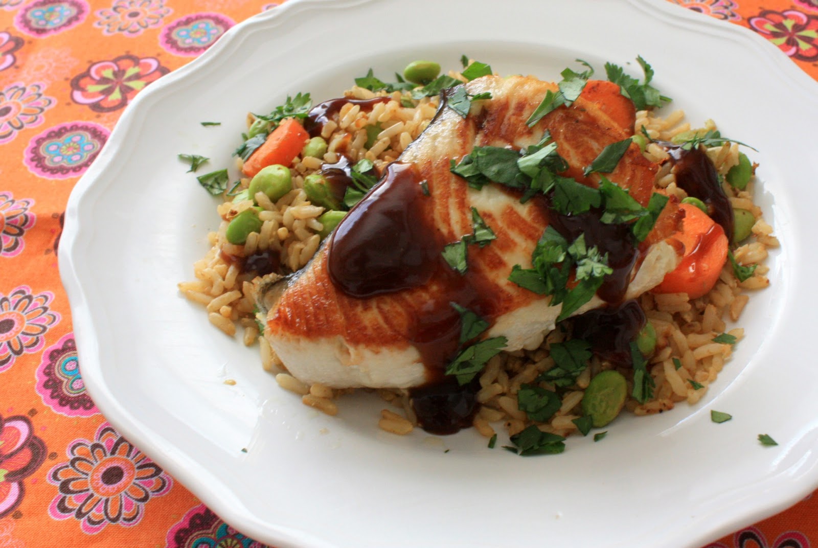 Emerald Rice Cooking Hawaiian ono and fried rice