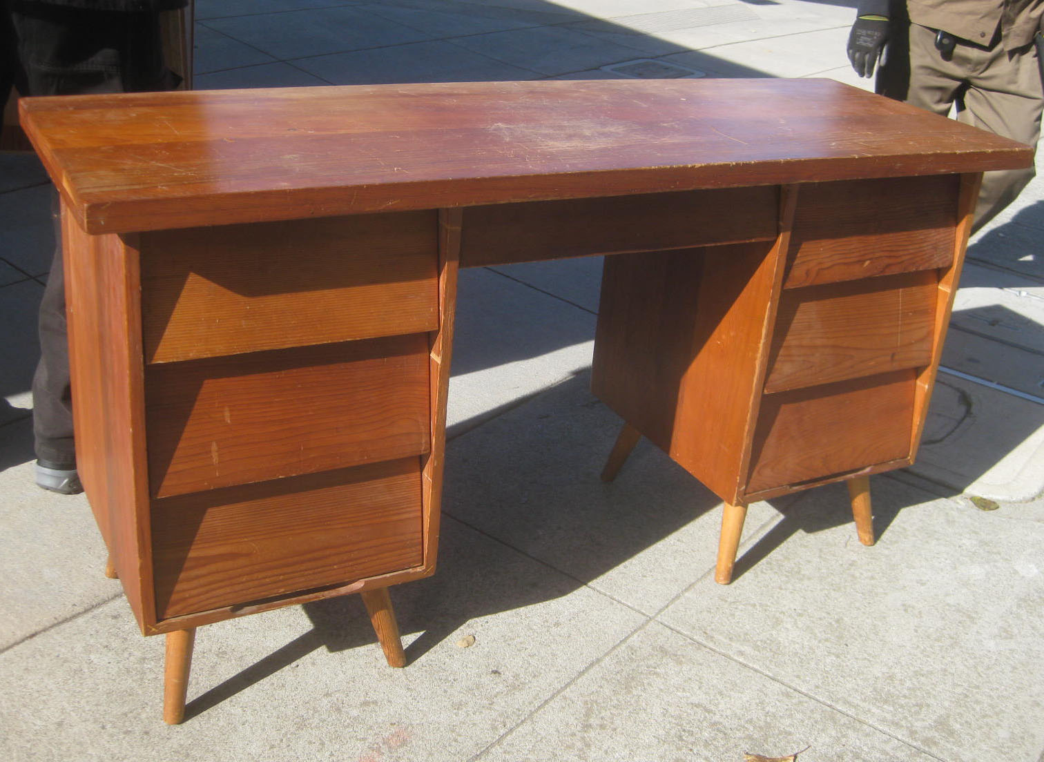 UHURU FURNITURE & COLLECTIBLES SOLD Long Skinny Desk 55