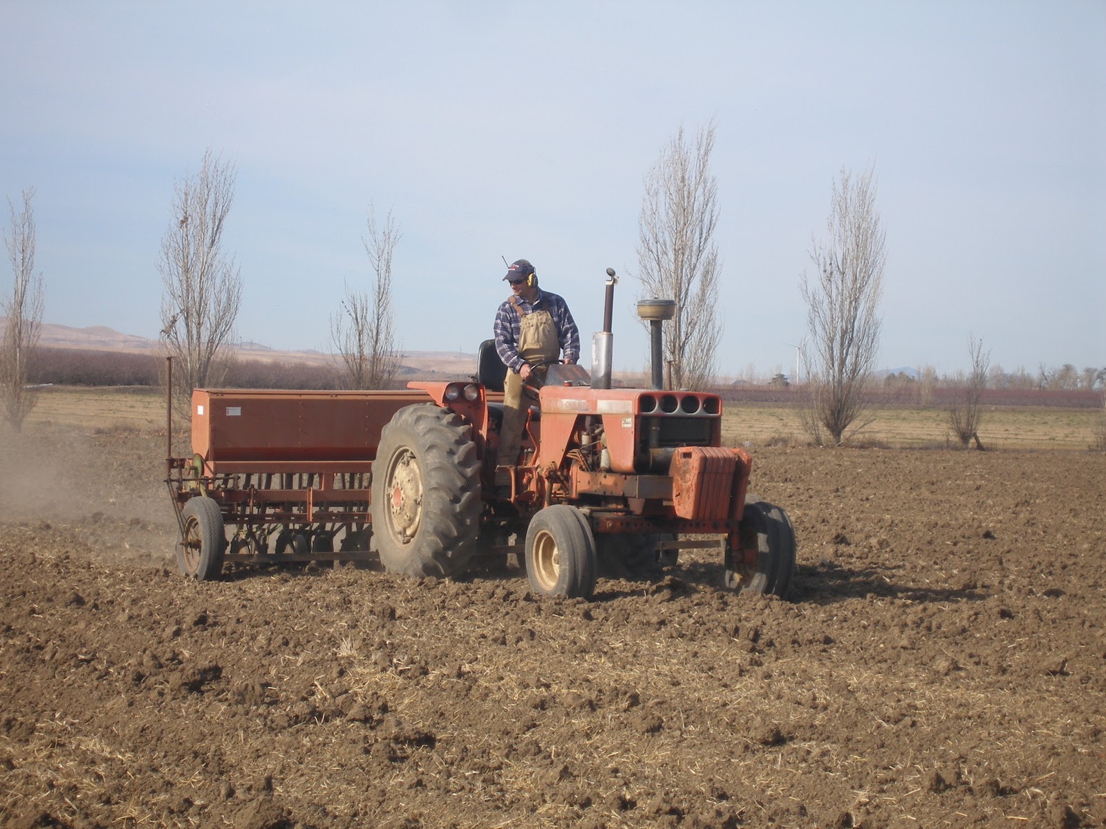 Magee Family Farm Planting Hay