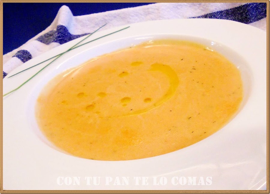 Crema de langostinos