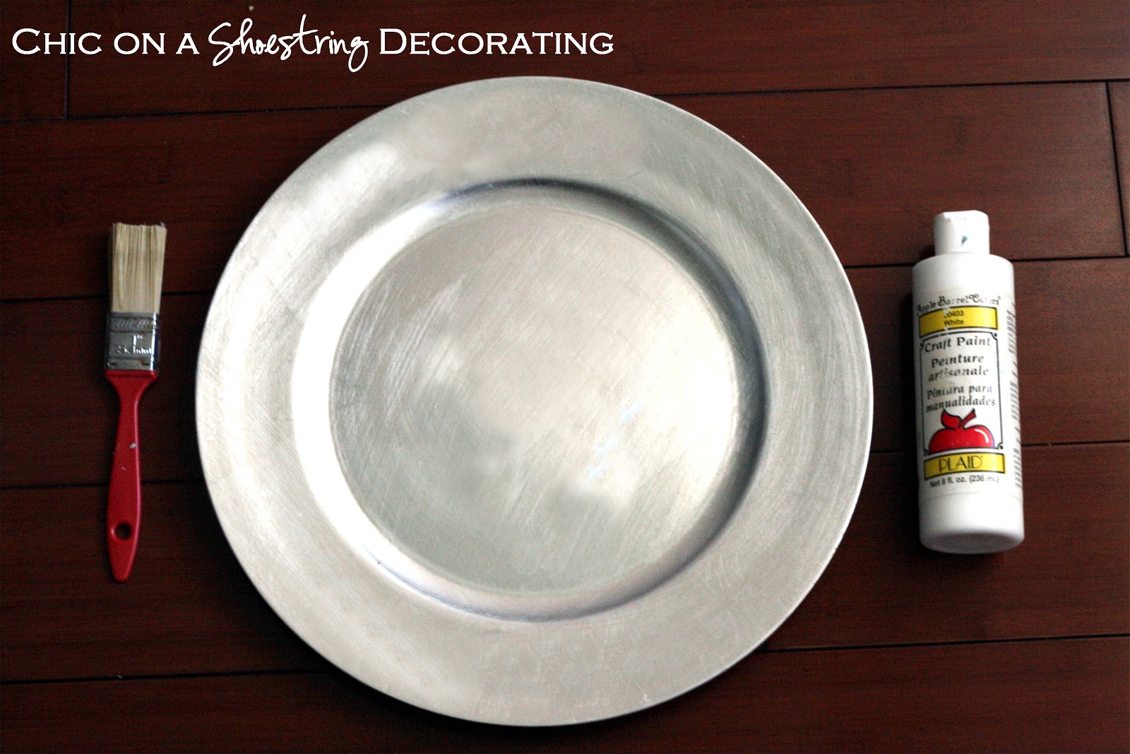 Chic On A Shoestring Decorating Handprint Christmas Plate Keepsake Handprint Christmas Plate Keepsake Craft For Kids