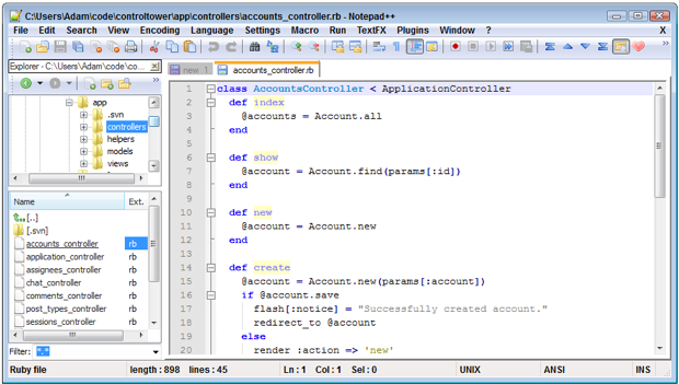 Bearsoft : A Text Programming Editor For Windows