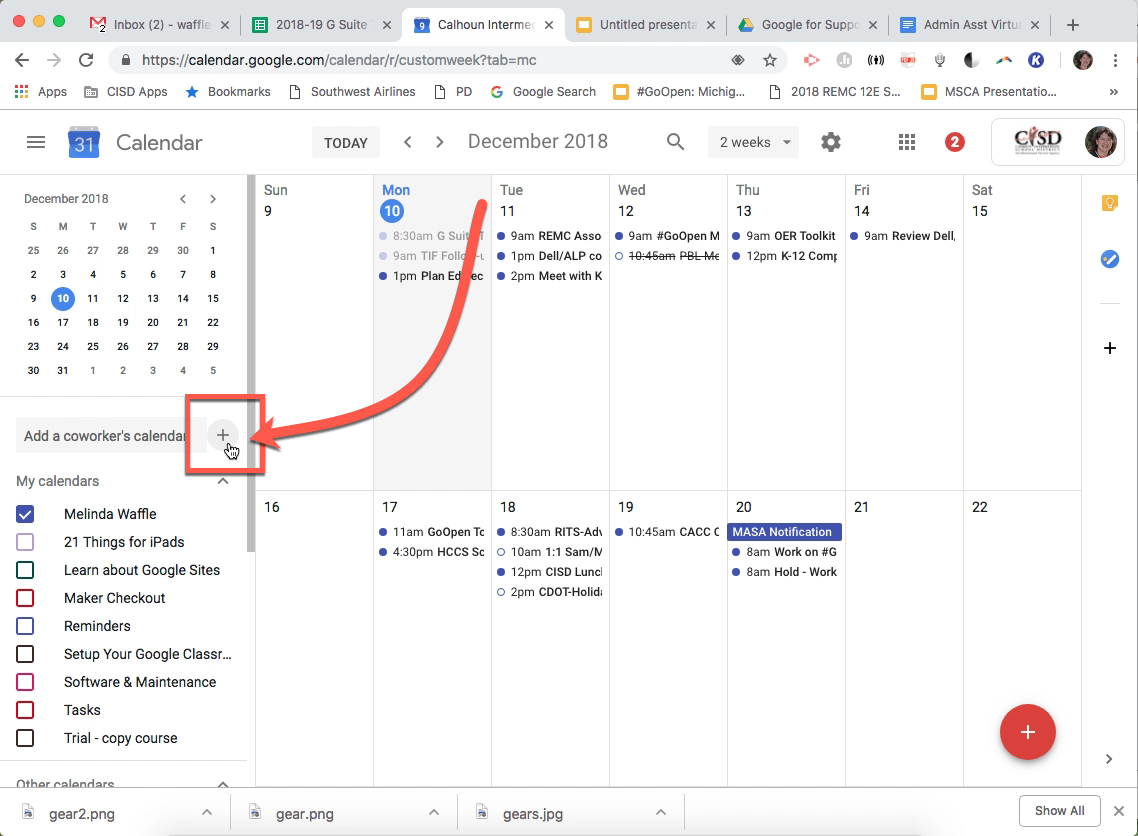 Google Calendar Create a Second Calendar