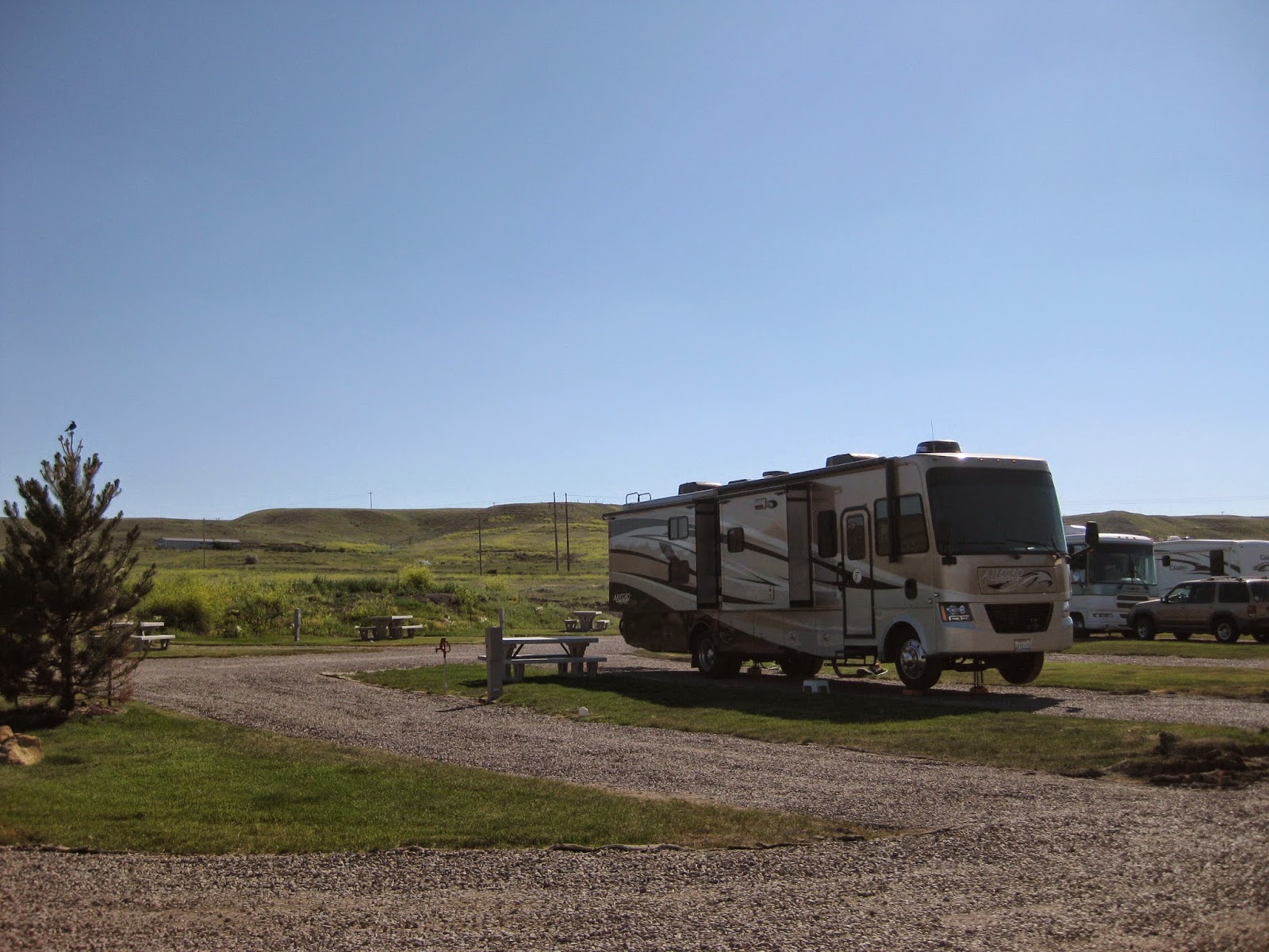 CampgroundCrazy Trails West RV Park, Shelby, Montana