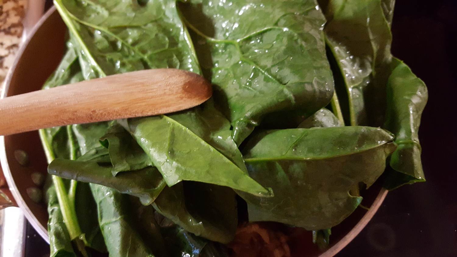 Spinach & mushrooms stir fry |Keeping it Real