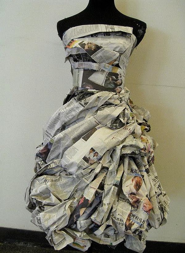 newspaper art ideas ~ Art Craft Gift Ideas