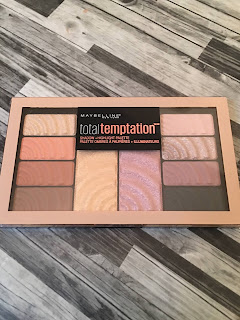 Maybelline Total Temptations Eyeshadow + Highlight Palette (Review and Swatches)