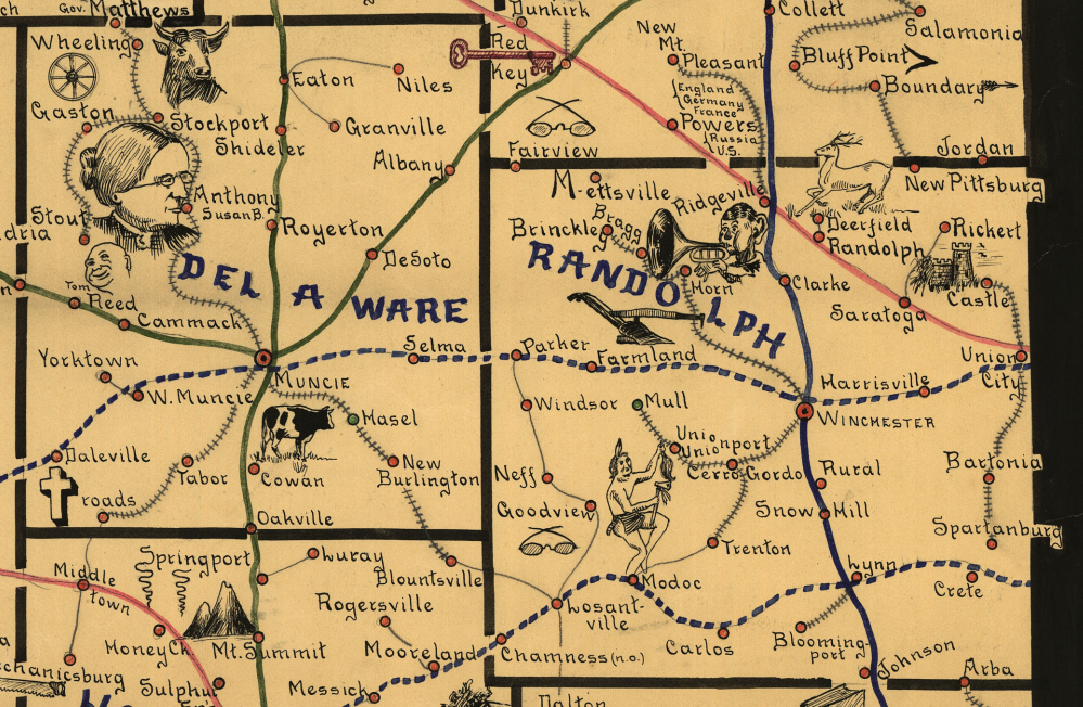 IHeartRandolphCountyIndiana Maps of Randolph County Indiana