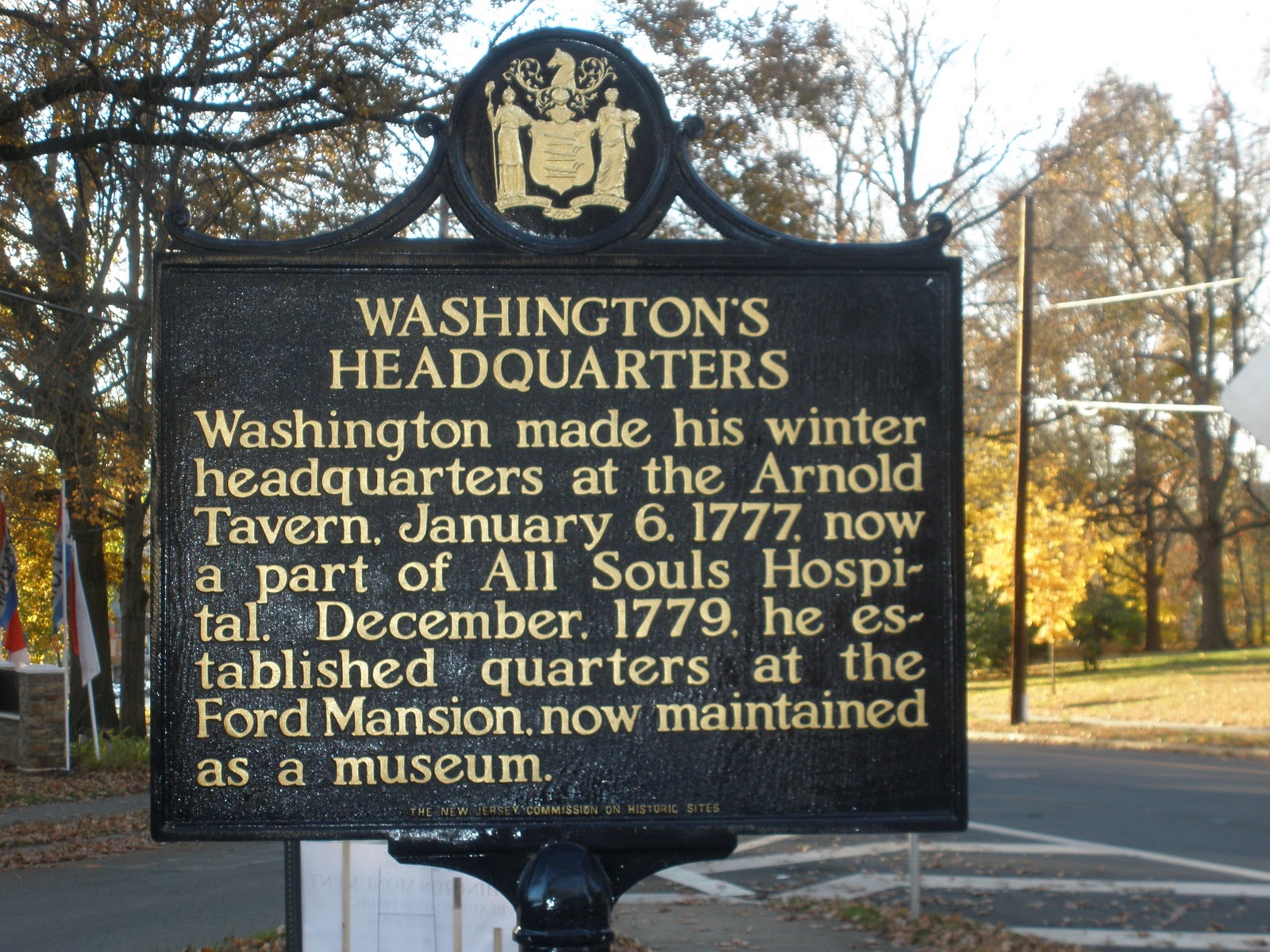 Endangered New Jersey Winter in Morristown with General Washington