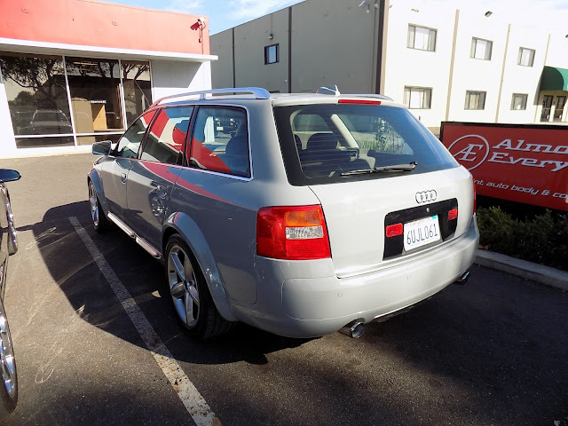 2004 Audi Allroad after color change at Almost Everything Auto Body.