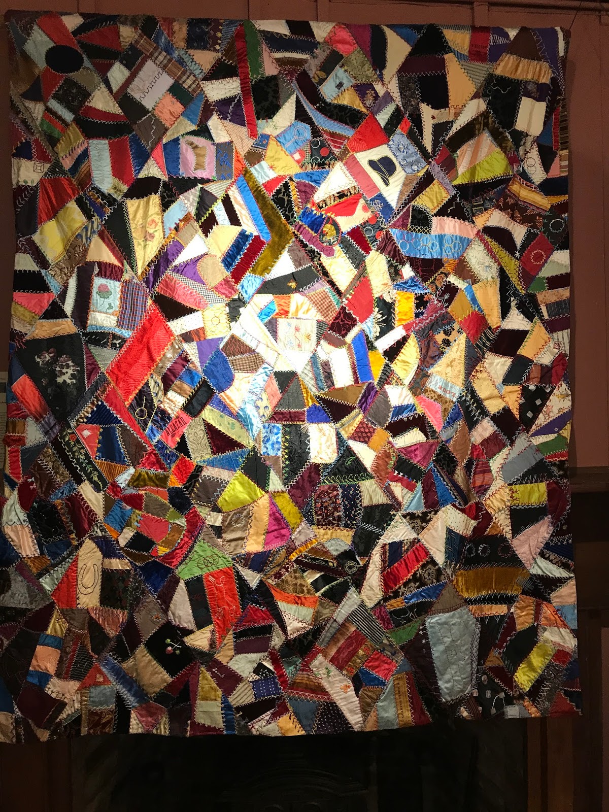 Humble Quilts Aurora Quilt Show Crazy Quilts!
