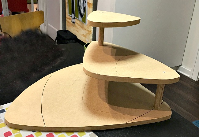 mid century modern plans for a DIY table