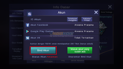 How to delete / change Mobile Legends account on Android - MOBA Games