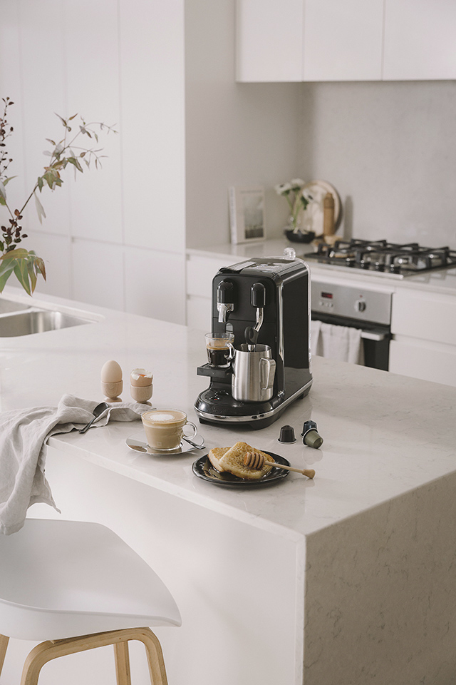 Morning Coffee Moments with the New Nespresso Creatista Uno Machine