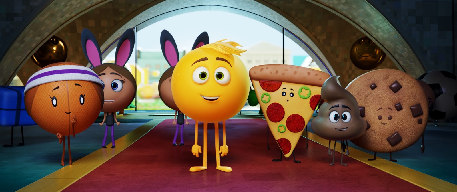 Screen Shot Film The Emoji Movie (2017)