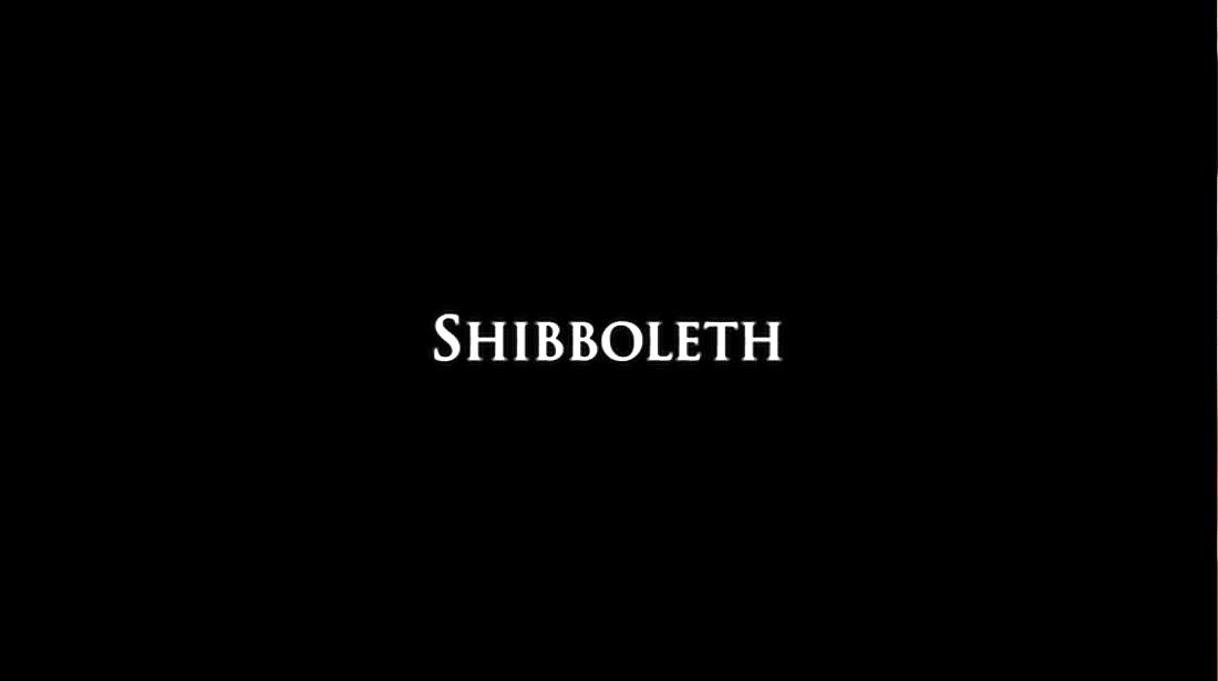 Шибболет. Шибболет