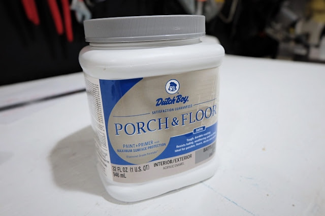 porch paint container