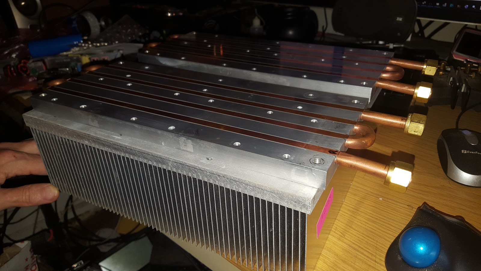 WW1L SSPA Water Cooler Heat Sink Arrived