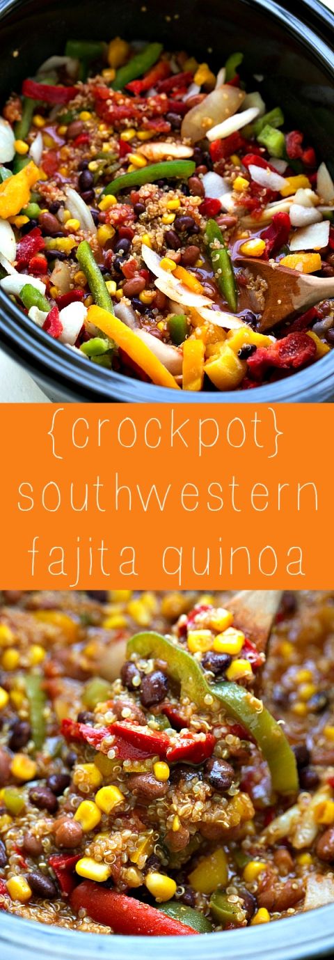 Slow Cooker Southwestern Quinoa