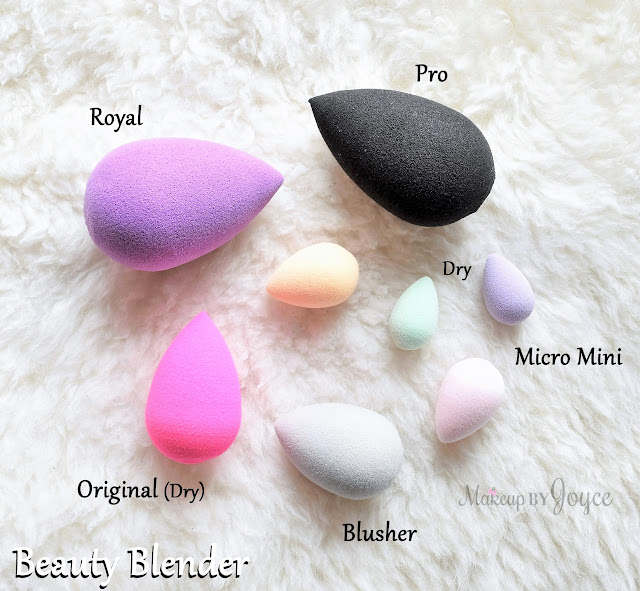 Beauty Blender Royal Original Blusher Pro Micro Mini Correct Four Damp Dry Review