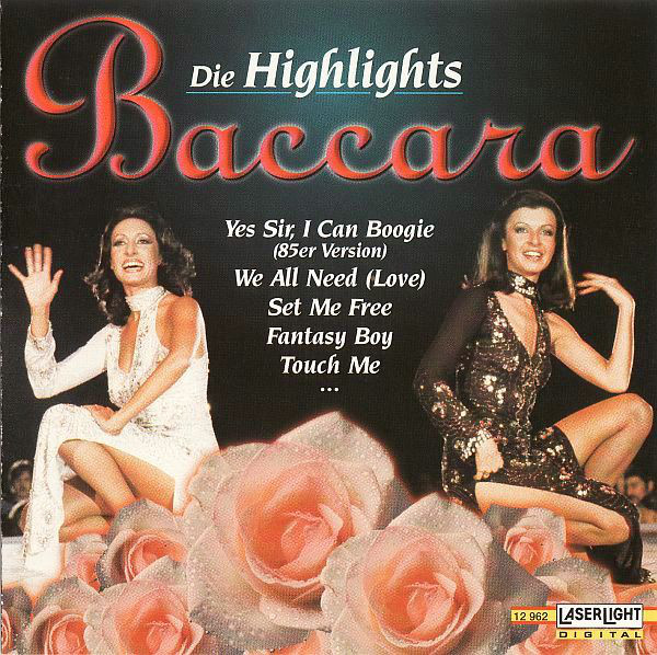 Баккара слушать лучшие. Группа Baccara альбомы. Baccara обложки альбомов. Baccara (1977) -Yes Sir, i can Boogie обложка. Дуэт Baccara.