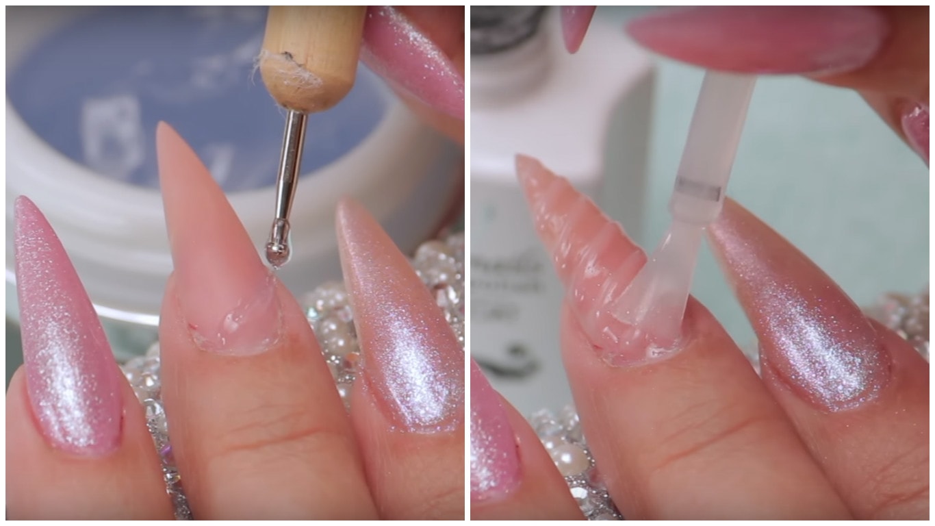 Best Unicorn Nail Trend And Unicorn Horn Tutorial Nails Fashionr