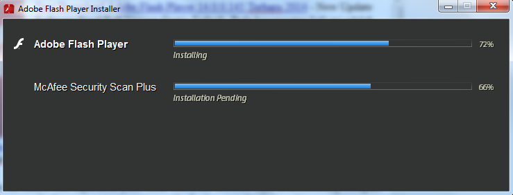 Adobe installer. Installer открыть по завершении установки.
