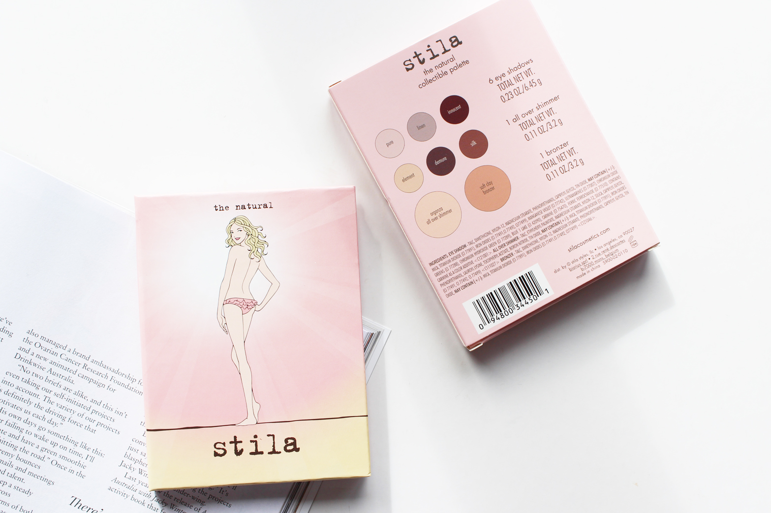 STILA | The Natural Collectible Palette - Review + Swatches - CassandraMyee