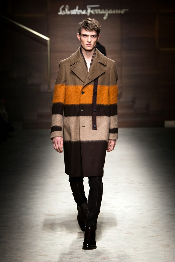 The Style Examiner: Salvatore Ferragamo Autumn/Winter 2014 Menswear
