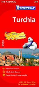 SCArica.™ Turchia 1:1.000.000 Audio libro. di Michelin Italiana