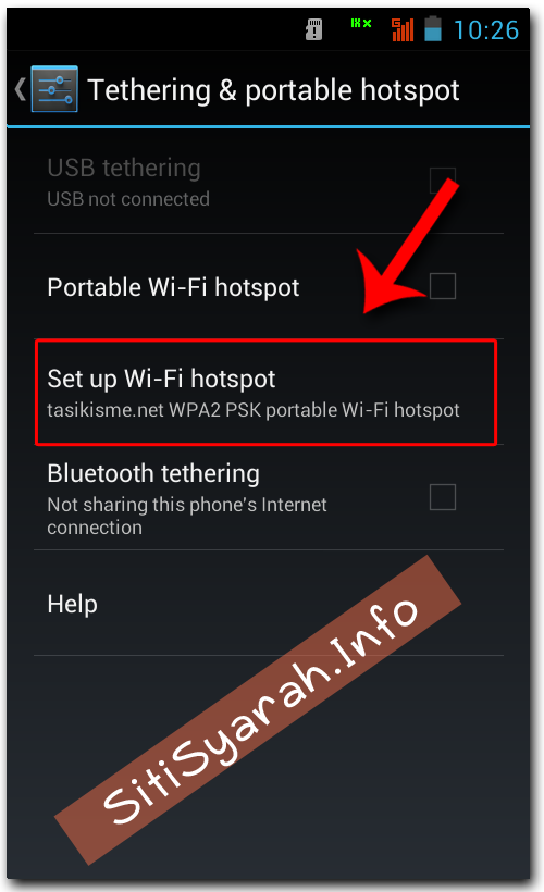 Hostpot Android Tidak Bisa Connect