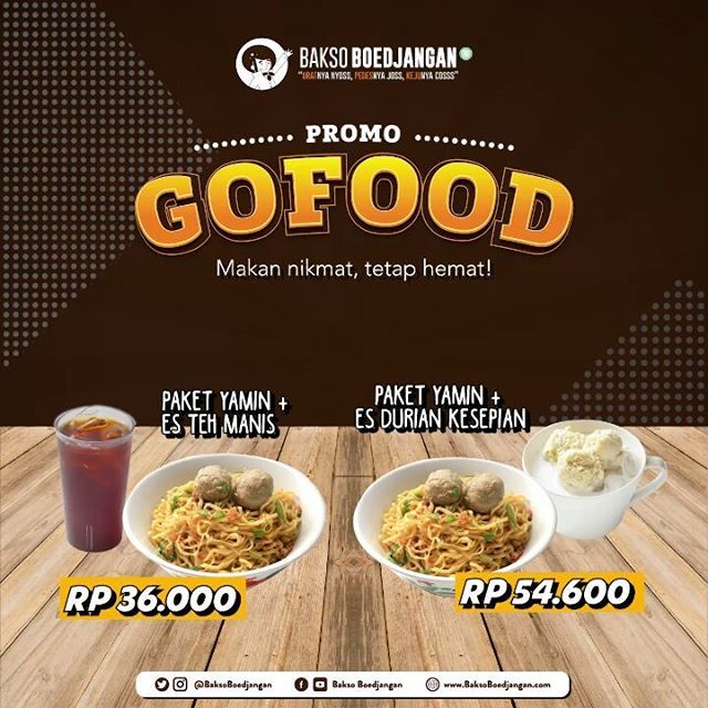 #BaksoBoedjangan - #Promo Makan Nikmat Tetep Hemat Pakai #GOFOOD (s.d 31 Jan 2019) #BaksoBoedjangan - #Promo Makan Nikmat Tetep Hemat Pakai #GOFOOD (s.d 31 Jan 2019)