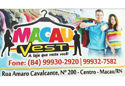 Macau Vest A loja que veste você. Bem no centro da cidade.
