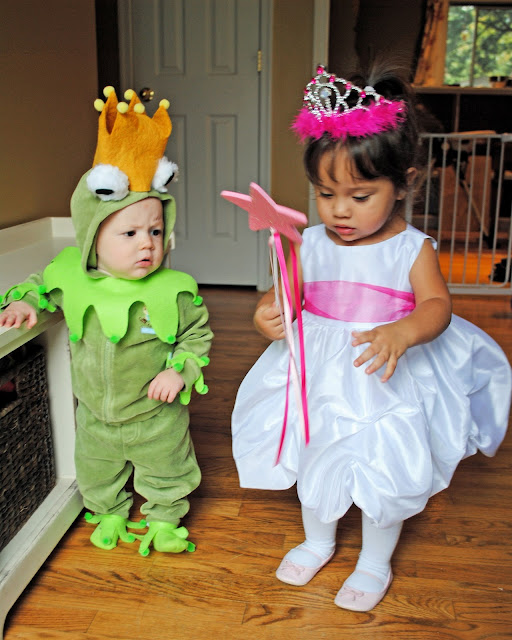 Our Life With Clara and Luke: The princess and her frog prince