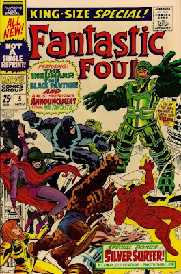 Fantastic Four Annual #5, Psycho-Man, the Inhumans and the Black Panther