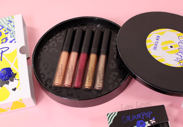 ColourPop Kiss & Tell Ultra Glossy Lip Kit Swatches & Review