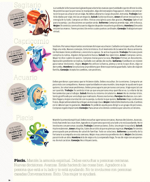 El buscador Místico Horóscopo Adriana Azzi Sedes del 17 al 23 de
